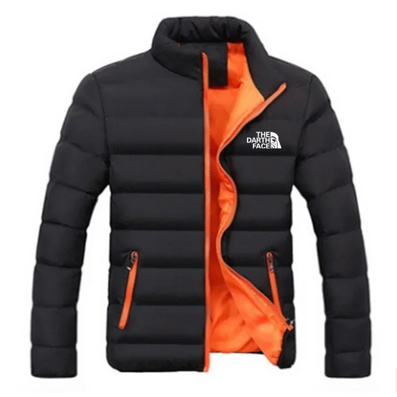 Korean Style Cotton-padded Jacket Winter Cotton-padded Coat Men&#039;s Coat Korean-style Slim-fit Mid-length Trendy Casual Thickened Down Jacket Warm