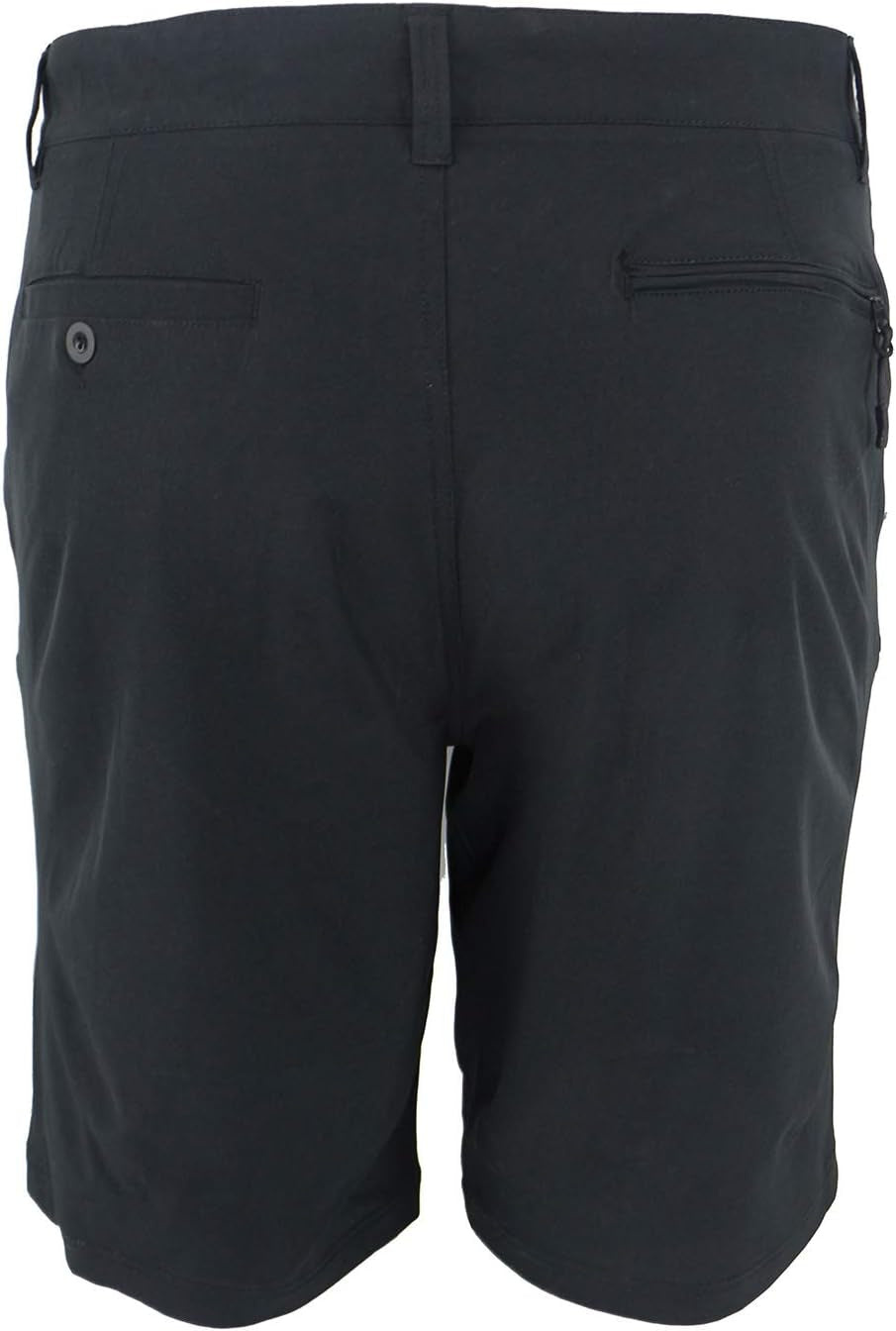 Hybrid Shorts for Men Golf Athletic Amphibian Chino Flat Front Walk Casual Boardshorts
